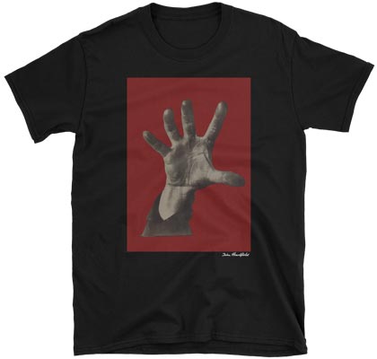 john heartfield 5 Finger Five Fingers Hand t-shirt