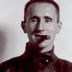 Bertolt Brecht - world renowned playwright and composer