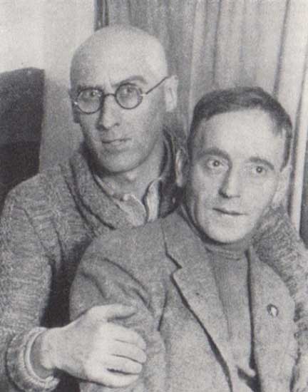 John Heartfield with Sergei Tretyakov