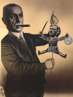 famous political art heartfield portrait politician puppet hitler