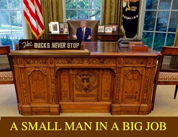 <em>Trump Is A Small Man In A Big Job</em>
